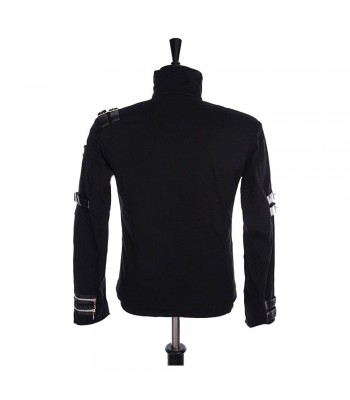 Mens Michael Jackson Fashion Jackets Punk Bad Black Gothic Fashion Jacket  (2025)